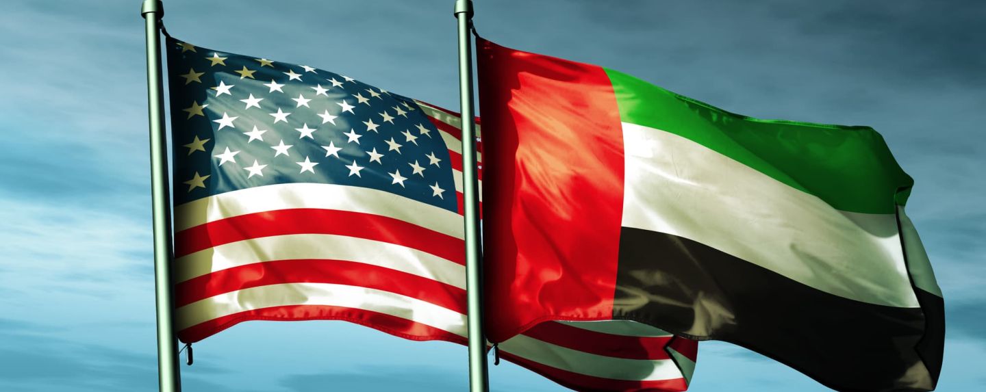 us uae flags