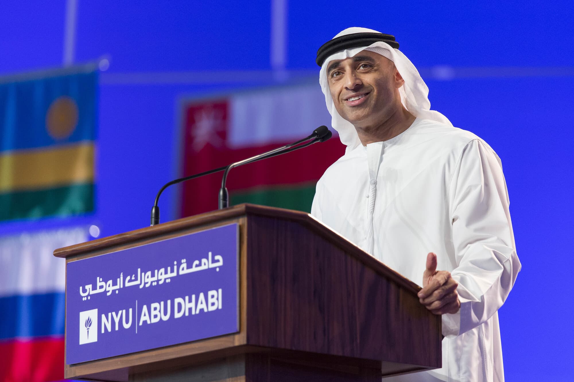Ambassador Yousef Al Otaiba Delivers Commencement Address to NYU Abu