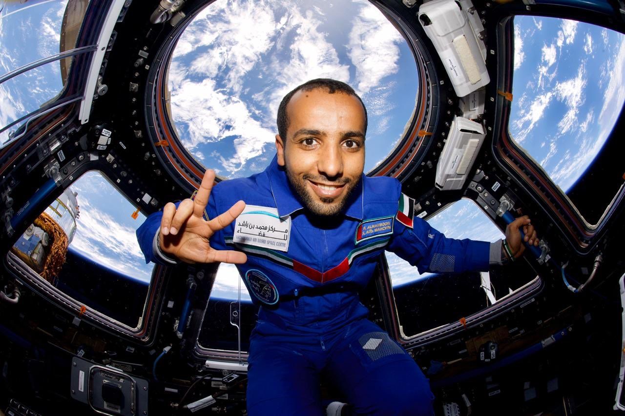 UAE Astronaut in Space
