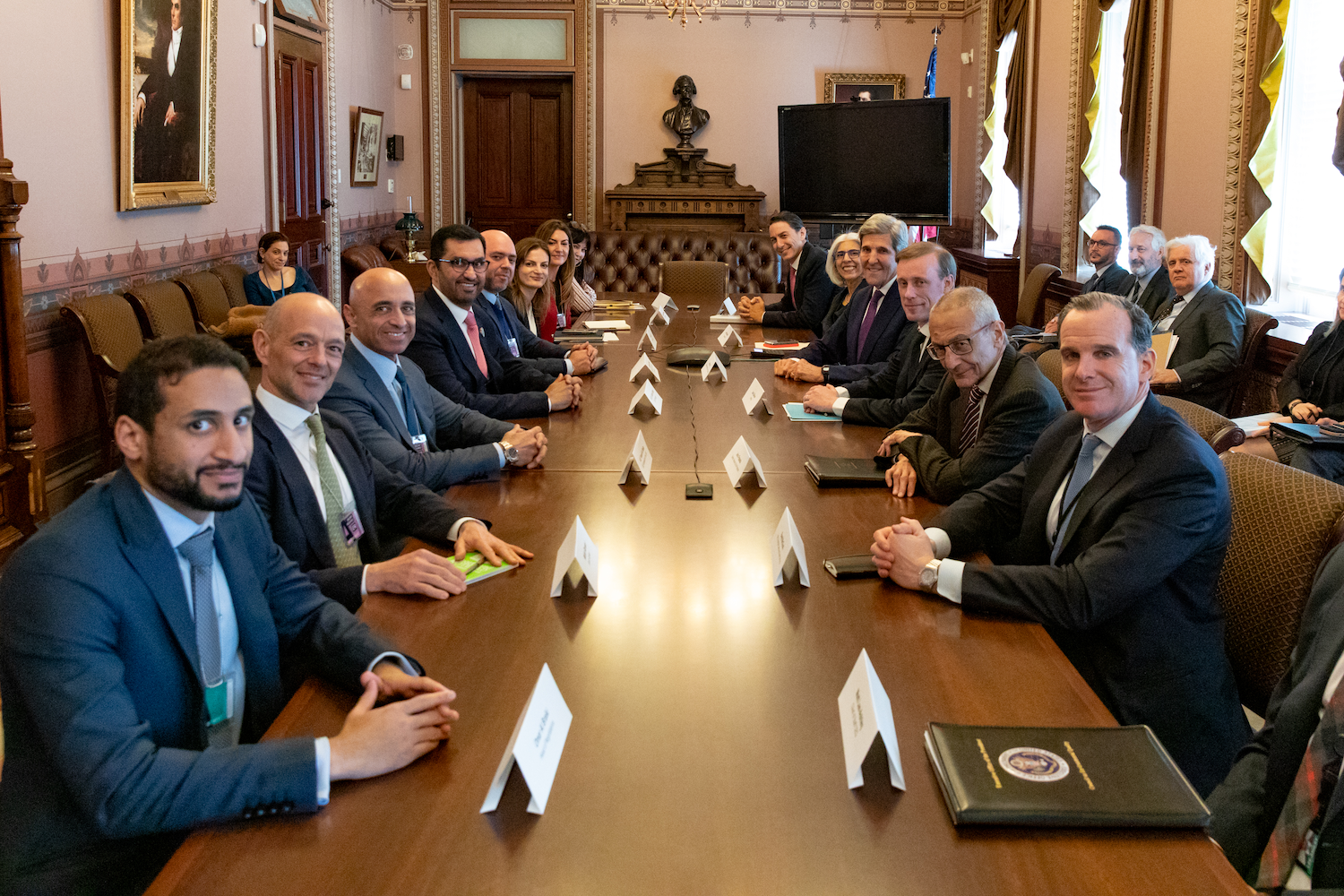 White House SAJ Meeting with SEC Kerry