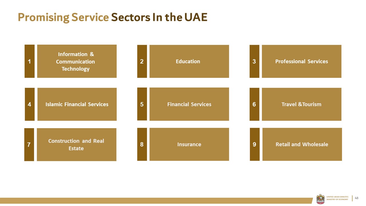 Promising Service Sectors In the UAE