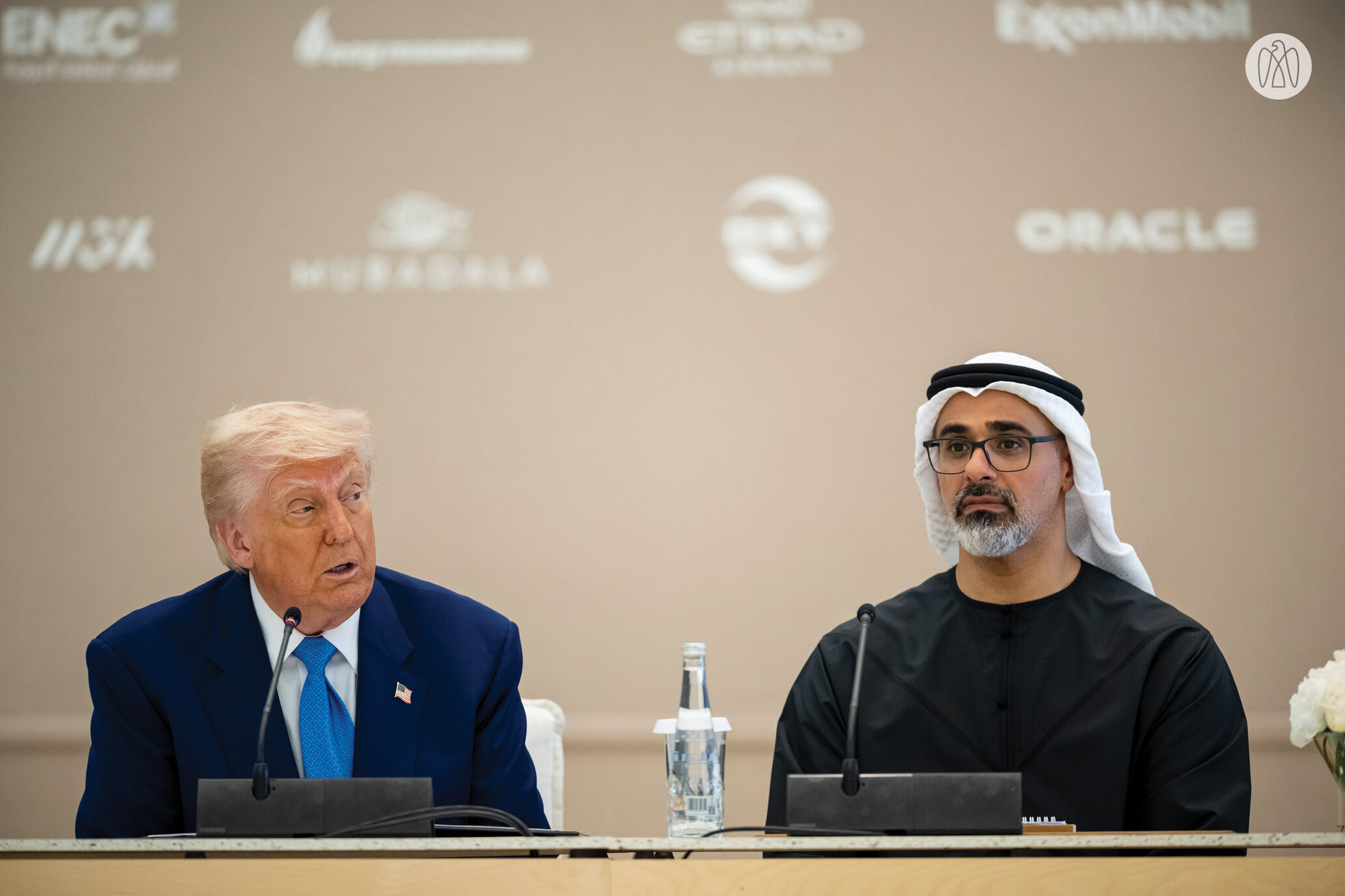 Crown Prince of Abu Dhabi and US President participate in UAE–US Business Dialogue