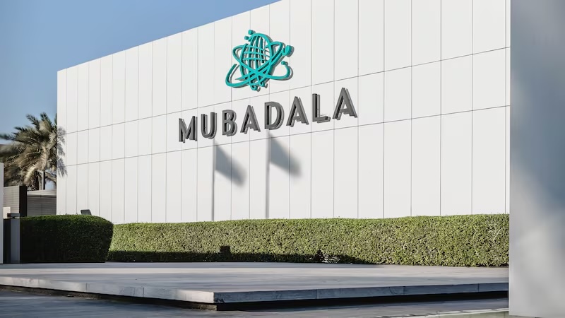 Mubadala Tower in Abu Dhabi