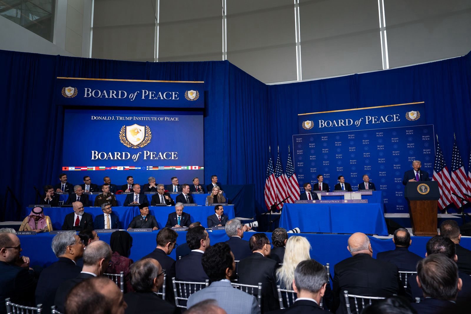 UAE announces additional $1.2 billion to support Gaza during Board of Peace meeting chaired by Trump