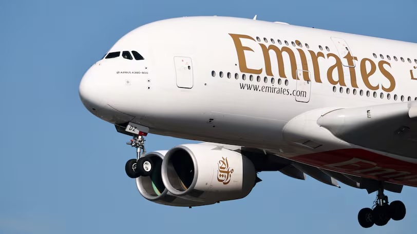Emirates plane