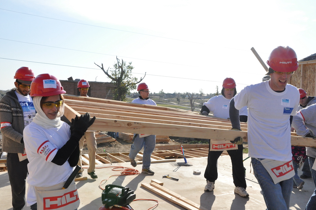 UAE men and women helping rebuild Joplin, Missouri