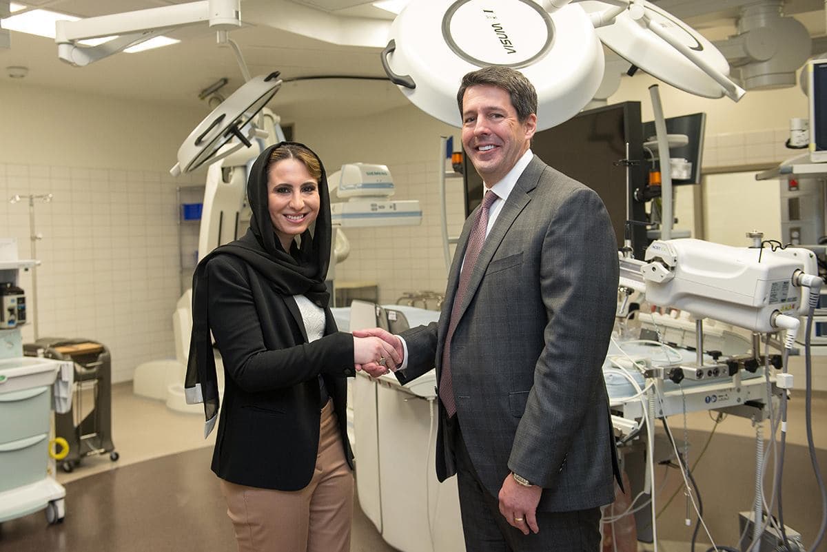  UAE Embassy representatives participated in the dedication of the new Mercy Hospital — in Joplin, Missouri where the UAE gifted funds to help rebuild after a catastrophic tornado destroyed most of the city including the hospital and schools.
