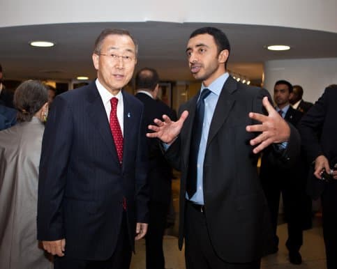 Ban Ki Moon.UNGA Reception