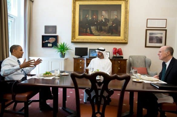 MBZ Obama Meeting