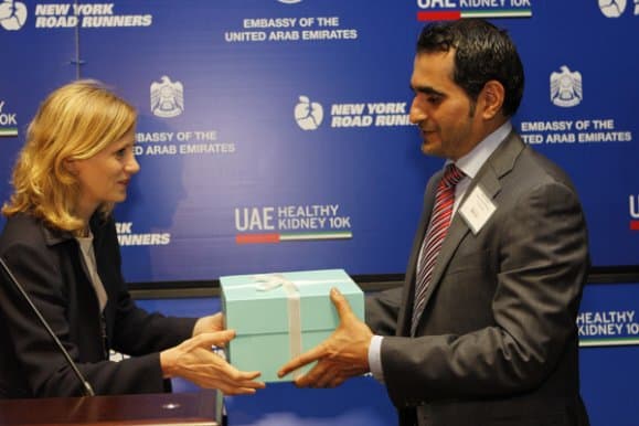 UAEHK 10K Reception Gift Exchange