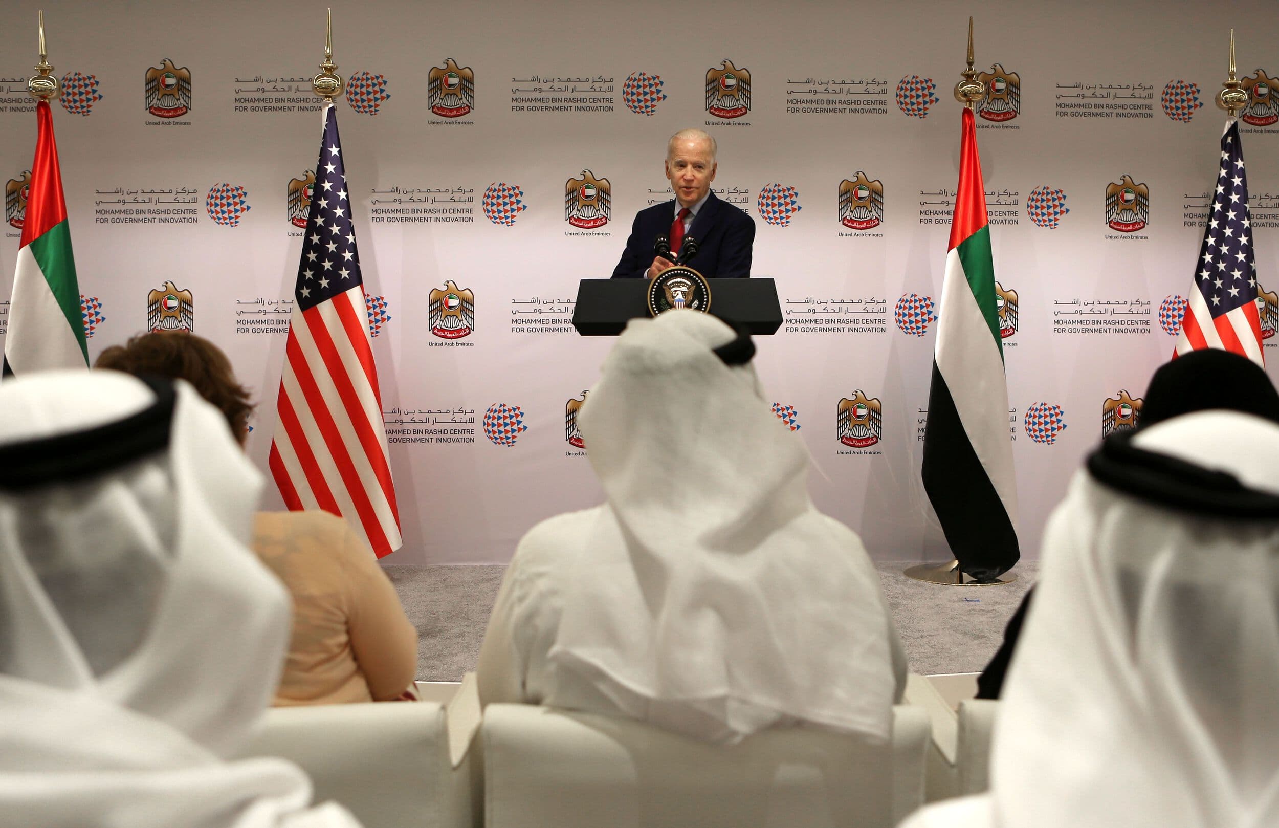 United States Vice President Joe Biden conducted a two-day visit to the UAE, which underscored the strong bilateral relationship between the two countries. During the visit, the US Vice President called the bond between the UAE and US "one of the most significant in the region" and highlighted the UAE's role in the fight against ISIL and extremism. 