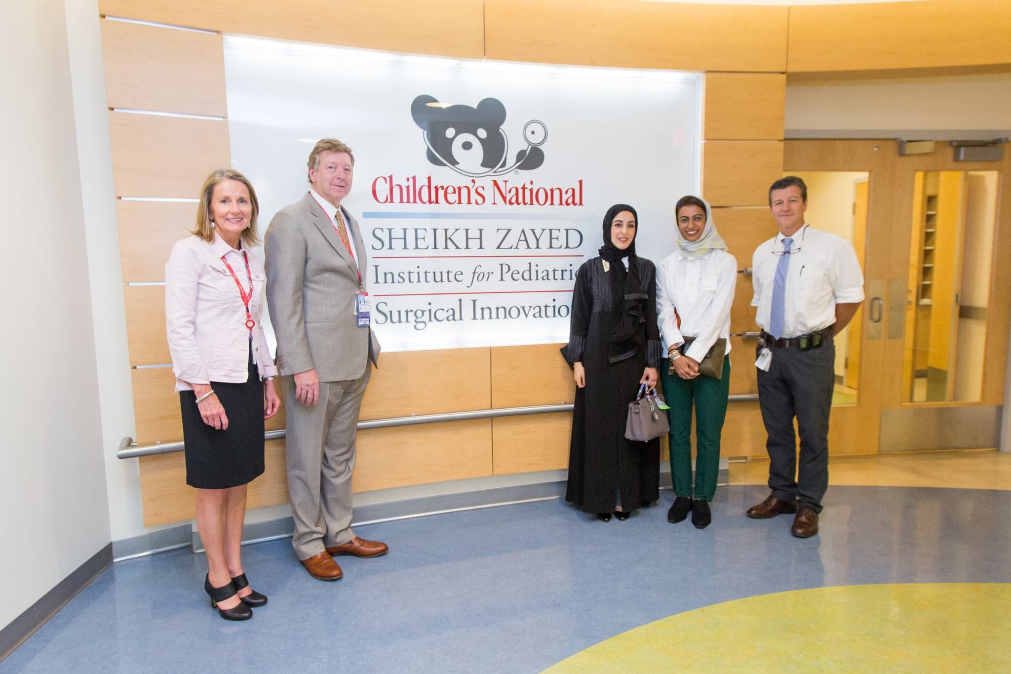 Honored to welcome Their Excellencies; Minister of State for Federal National Council Affairs, Noura Al Kaabi and Minister of State for Youth Affairs, Shamma Al Mazrui to Washington, DC. Their first stop was a tour of the Sheikh Zayed Institute for Pediatric Innovation at Children’s National Medical Center, visiting with UAE patients and families, meeting Emirati doctors in residency and gaining a deeper understanding of how the close working partnership with Children’s National and the United Arab Emirates