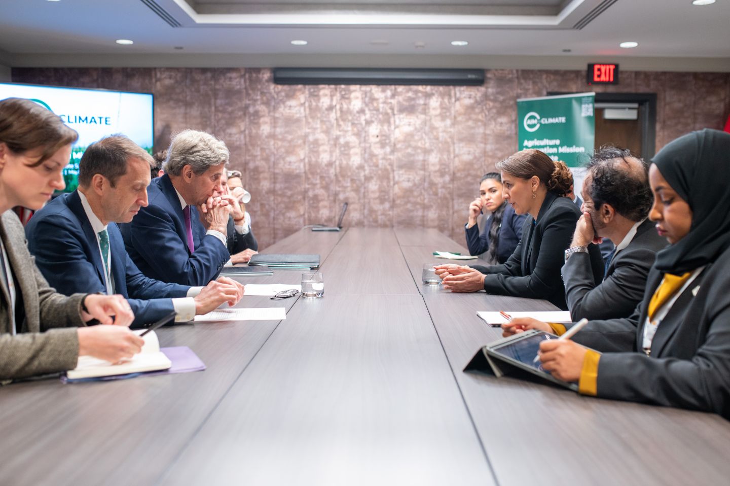 Kerry and MAM at AIM for Climate in DC 2023