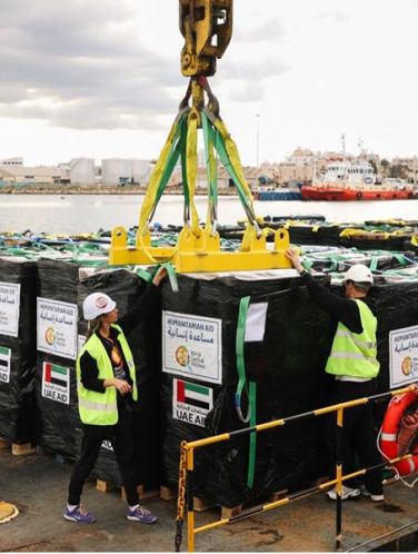 UAE and World Central Kitchen Deliver Aid to Northern Gaza