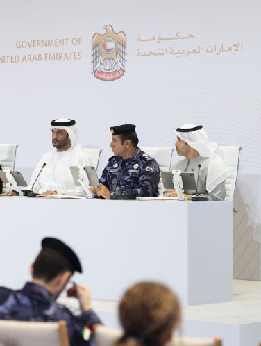 UAE Government Officials Address Defense, Economy and Diplomacy in Joint Briefing