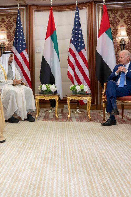 UAE President, US President discuss bilateral relations on sidelines of Jeddah Security and Development Summit