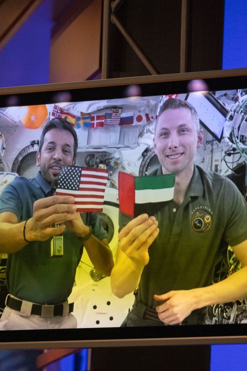 UAE Embassy, NASA, Mohammed Bin Rashid Space Centre Co-Host ‘A Call From Space’ With UAE, US Astronauts