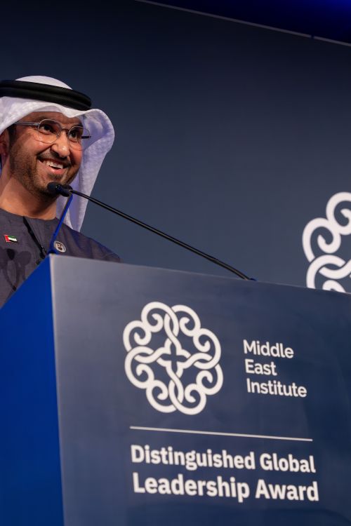 UAE Minister of State Dr. Sultan Al Jaber says "UAE-US relationship is a partnership of conviction"