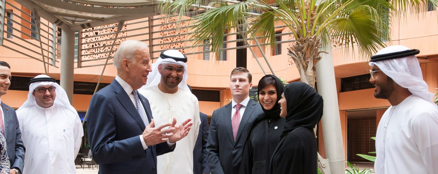 Biden at Masdar