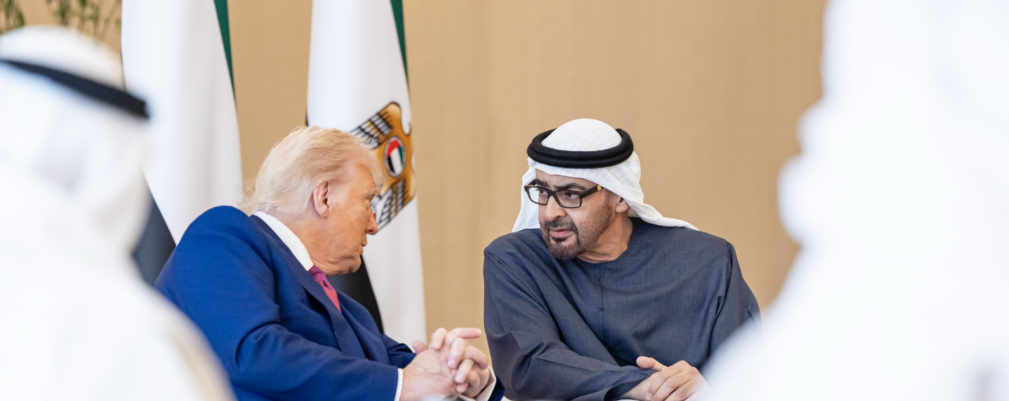 UAE President receives US President Trump in official ceremony at Qasr Al Watan