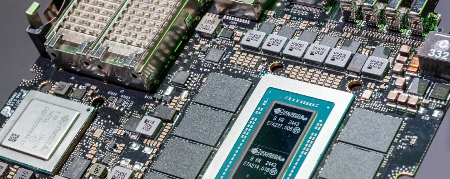 The Nvidia DGX Spark super computer mother board.