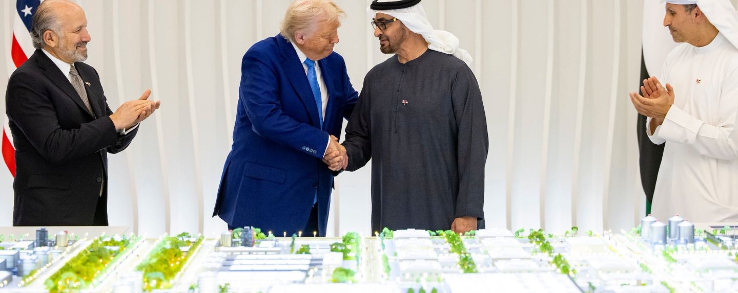 President Trump and President HH Mohammed Bin Zayed AI Campus