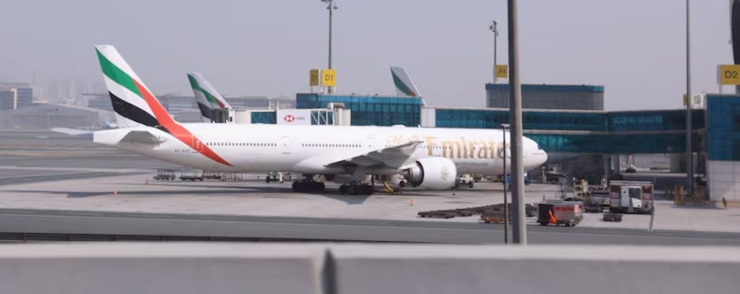 Emirates plane