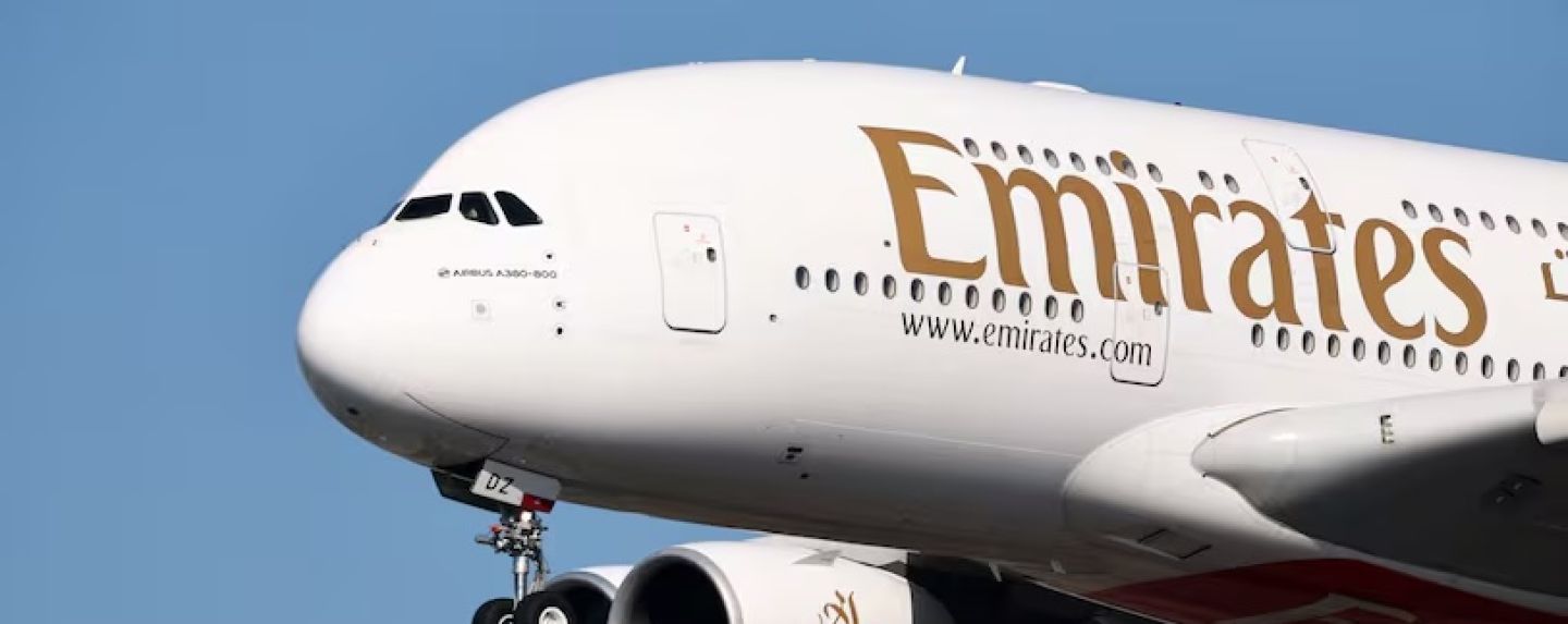 Emirates plane