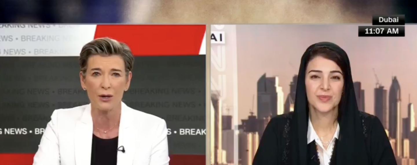 HE Reem Al Hashimy CNN Interview (03.01.26) 