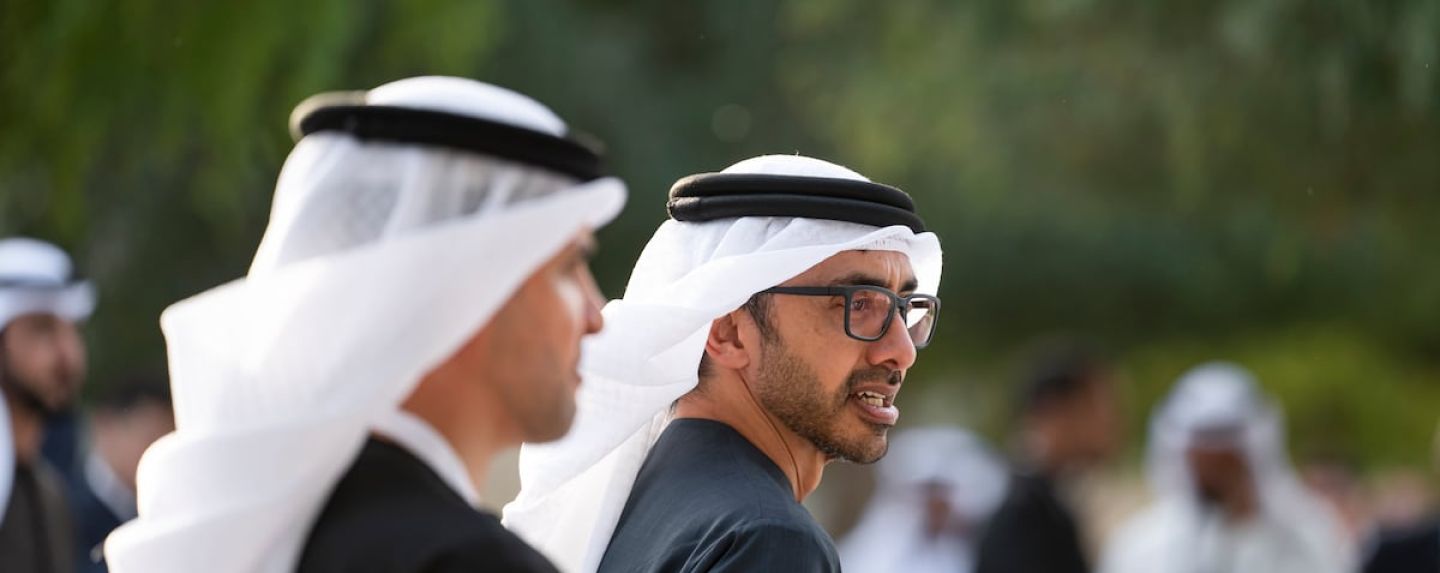 Sheikh Abdullah bin Zayed, UAE Deputy Prime Minister and Minister of Foreign Affairs. Abdulla Al Bedwawi / UAE Presidential Court