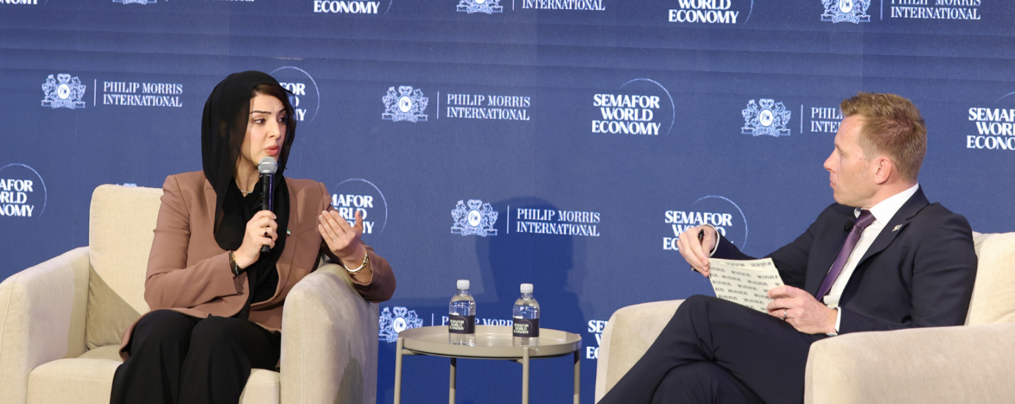 HE Reem Al Hashimy at Semafor World Economy Summit