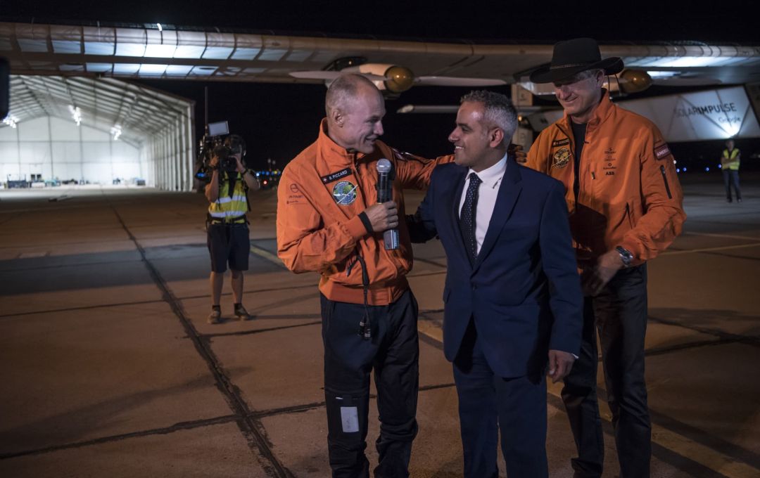 2016 05 12 solar impulse 2 rtw 11th leg phoenix to tulsa takeoff solar impulse 2 4687