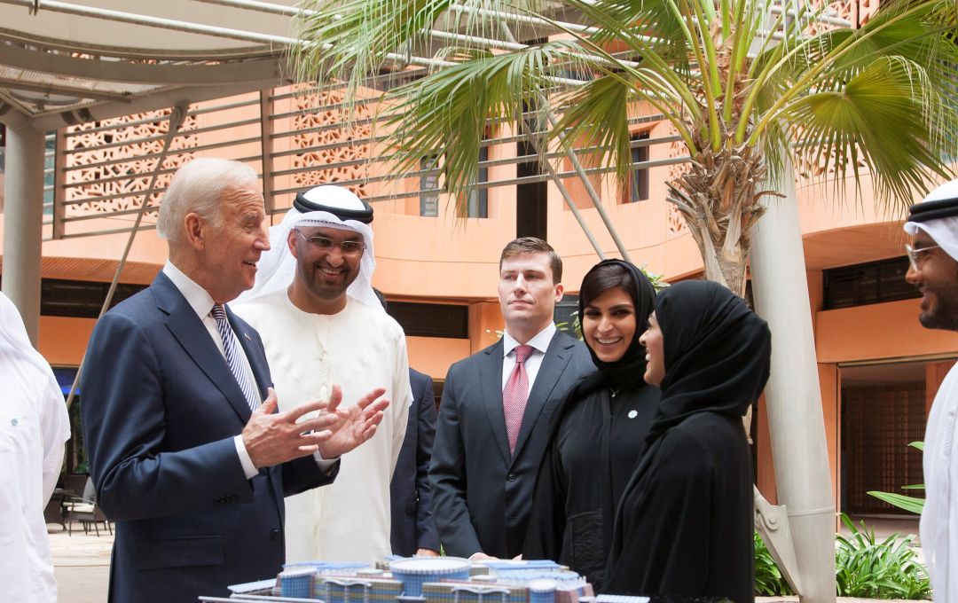 Biden at Masdar