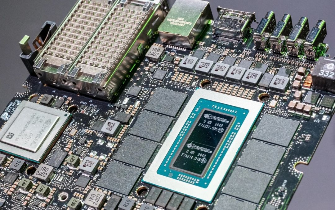 The Nvidia DGX Spark super computer mother board.