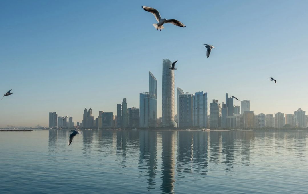 The skyline in Abu Dhabi, United Arab Emirates.Photographer: Vidhyaa Chandramohan/Bloomberg