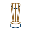uae basketball nba cup icon