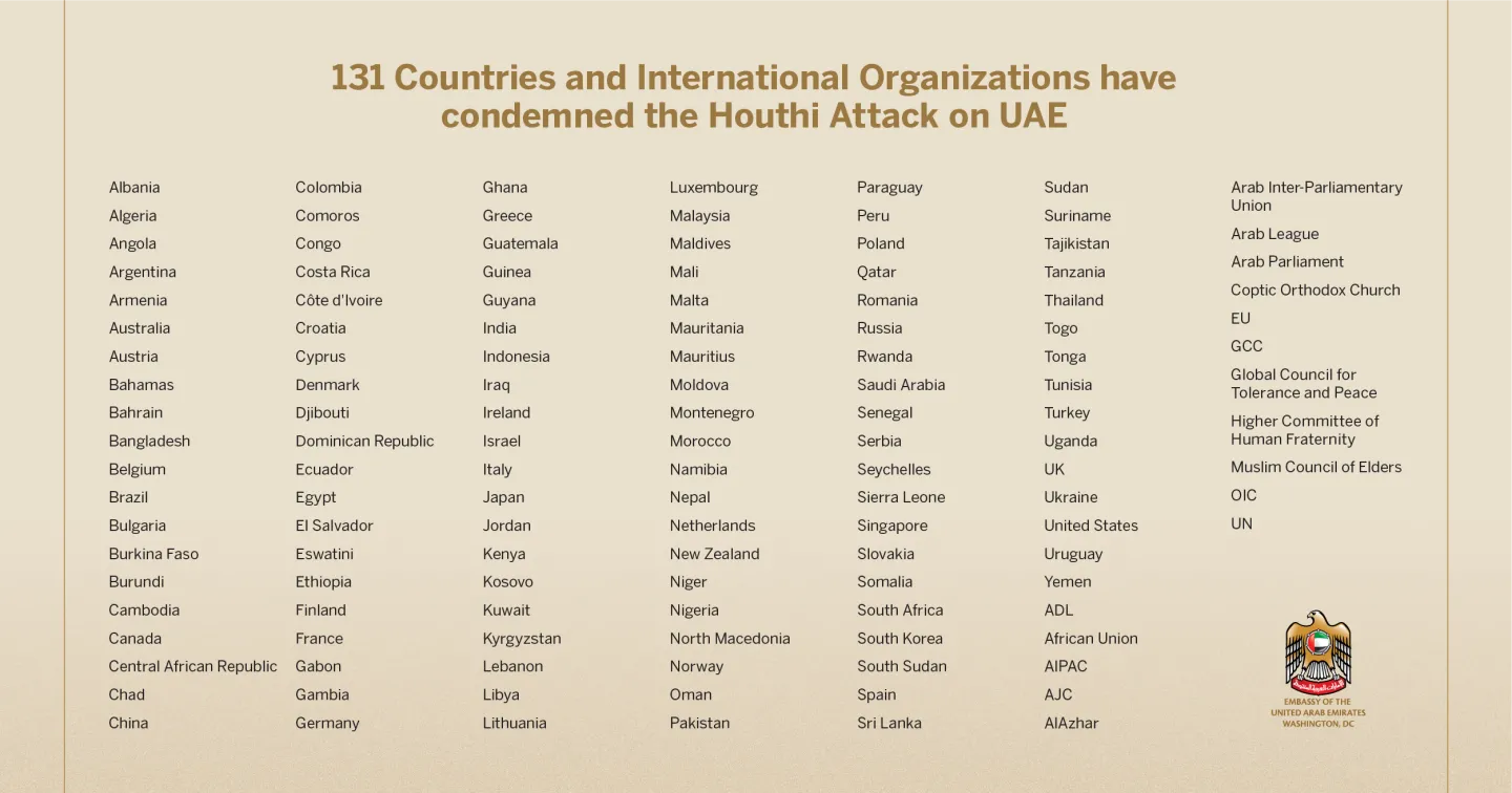 Global Condemnation of Attack
